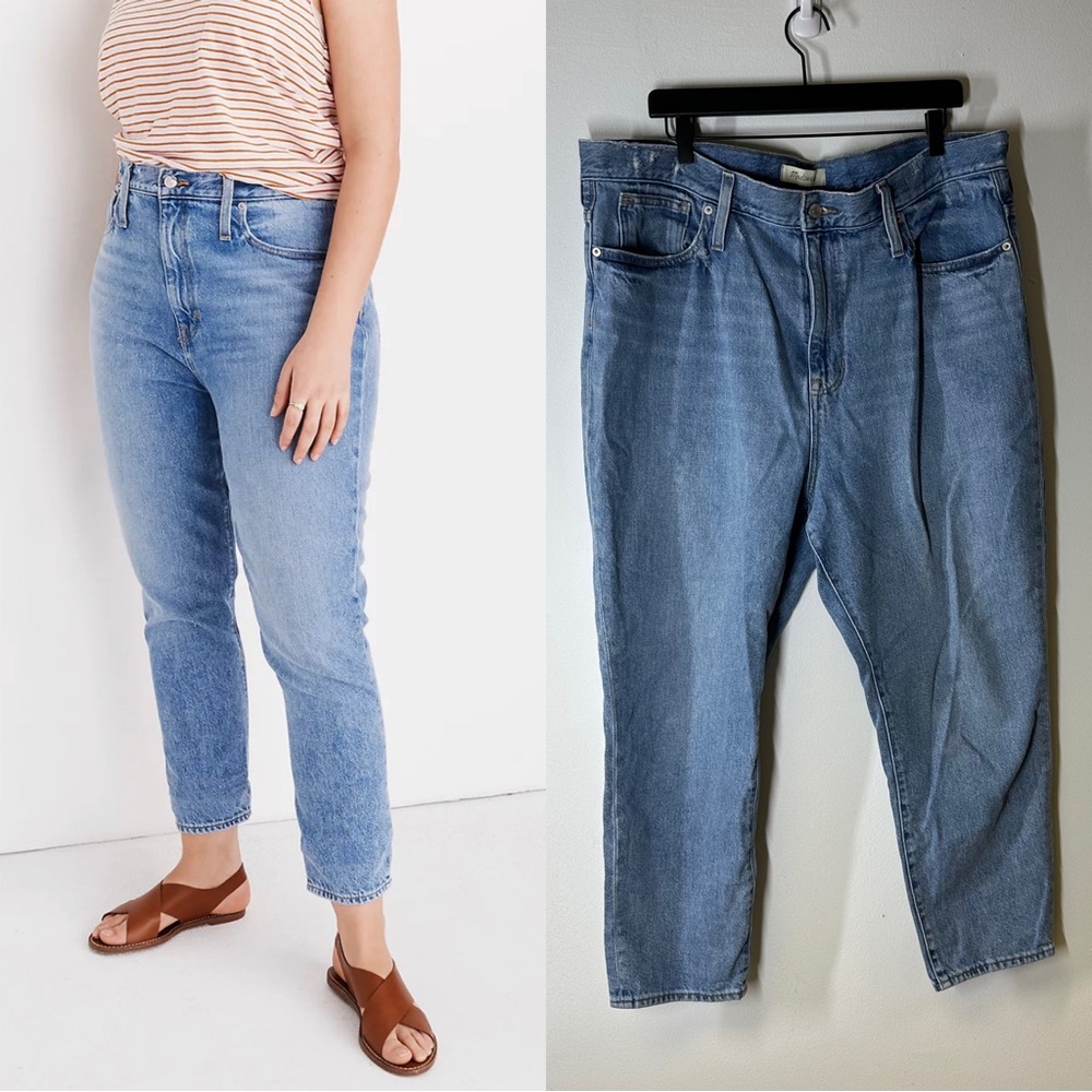 Madewell Momjean Mom Jeans Melva Wash Size 34